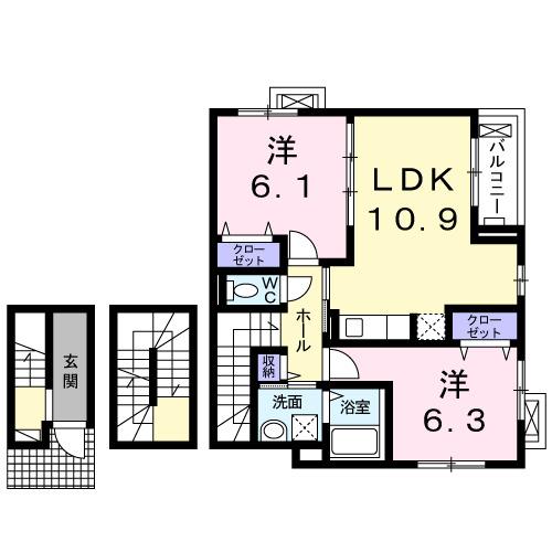  間取り図写真