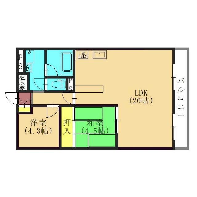 桂ガーデンハイツ（527） 間取り図画像