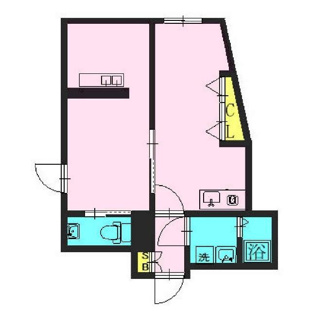 テナント　ハイツ純豊（103） 間取り図画像