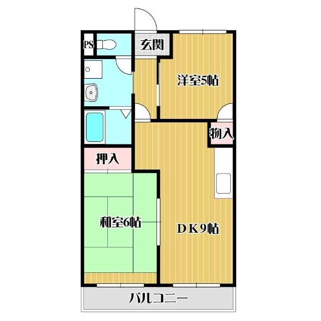 アンボワーズ31（302） 間取り図画像