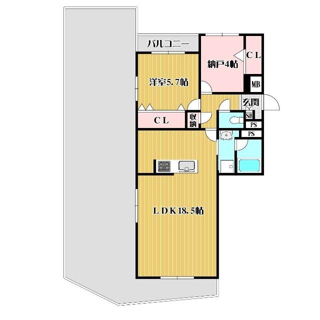  間取り図写真