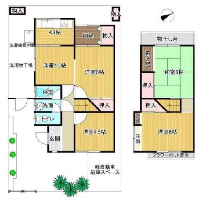  間取り図写真