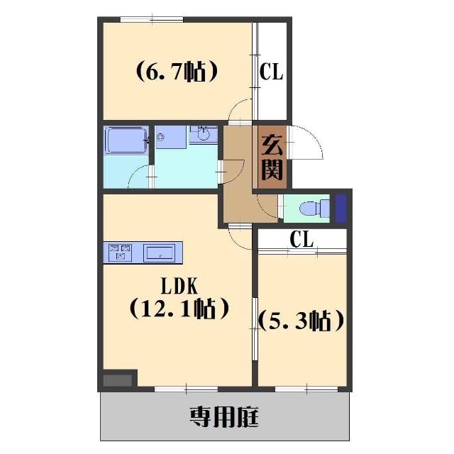 間取り図写真