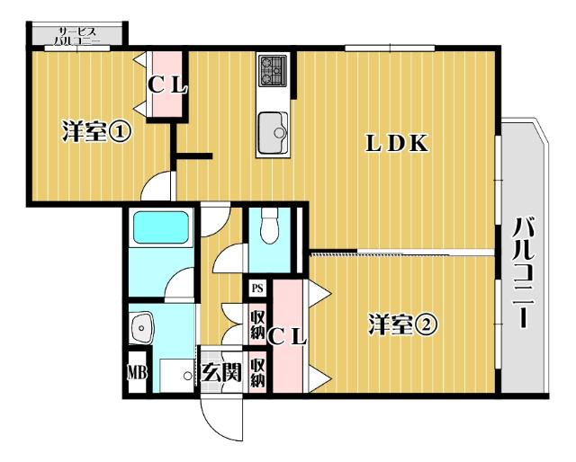  間取り図写真