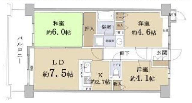  間取り図写真