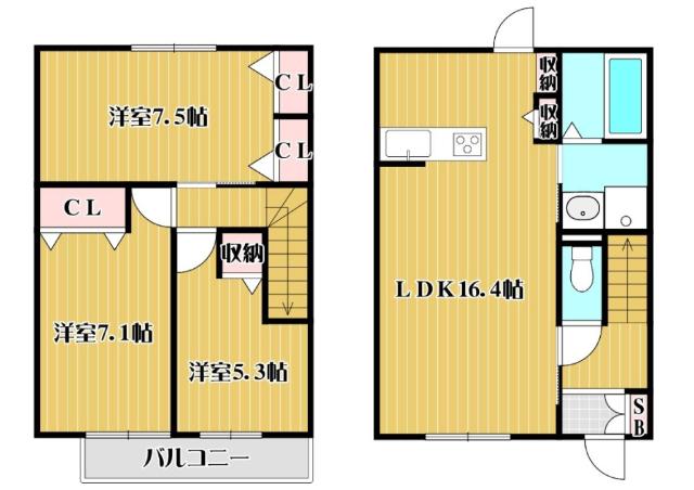 アークハイツ（102） 間取り図画像