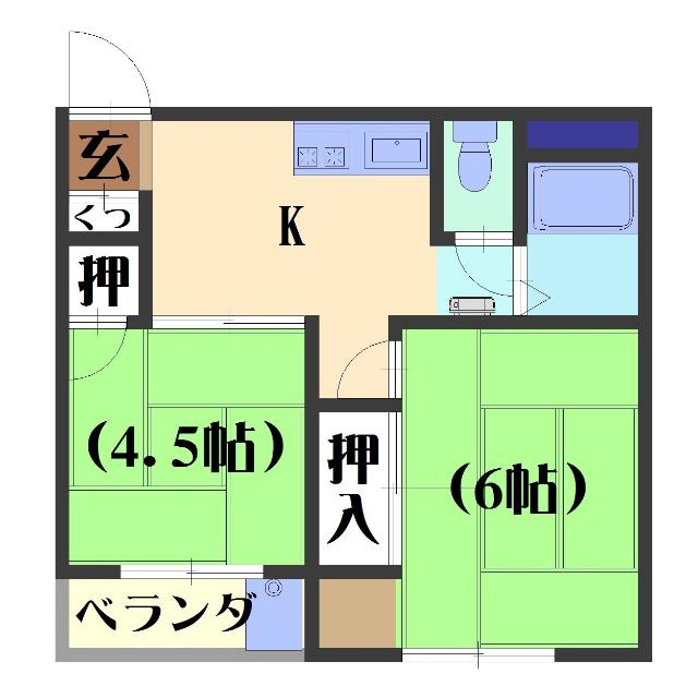 BNコート洛西（506） 間取り図画像
