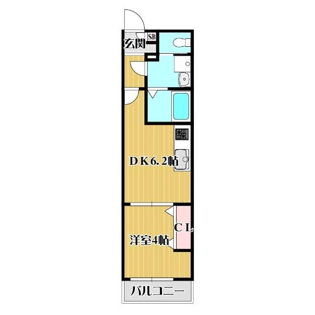 ARCA桂川（404） 間取り図画像