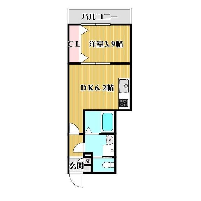 ARCA桂川（306） 間取り図画像