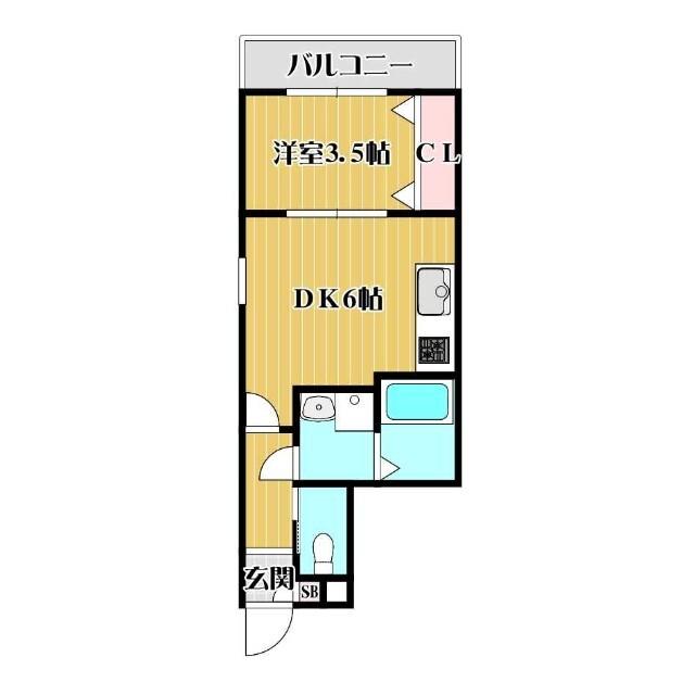 ARCA桂川（407） 間取り図画像