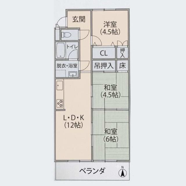 ソシアル大山崎 間取り図画像