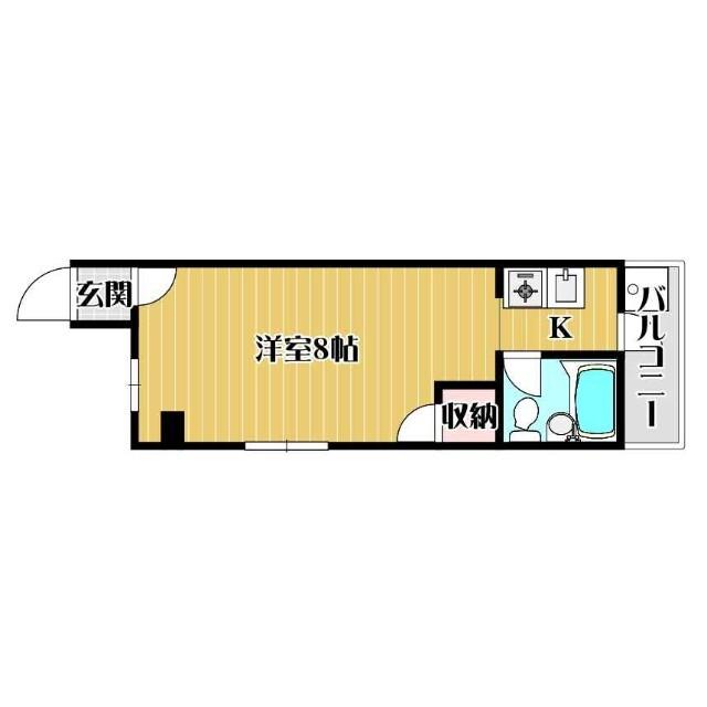 カルフール山崎（4-C） 間取り図画像