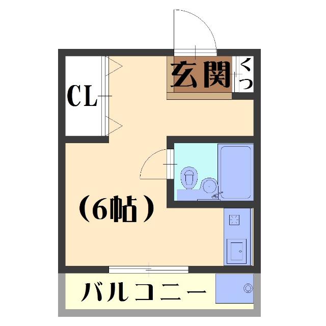 カーサデルソーレ21（4A） 間取り図画像