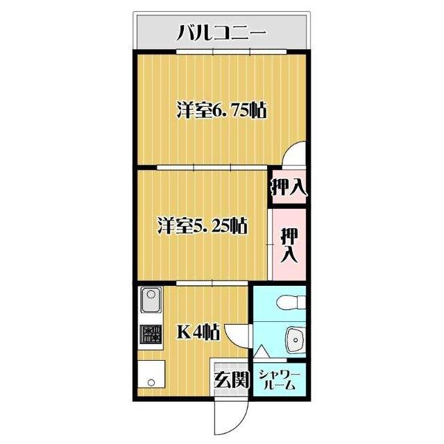 小池マンション（3-C） 間取り図画像