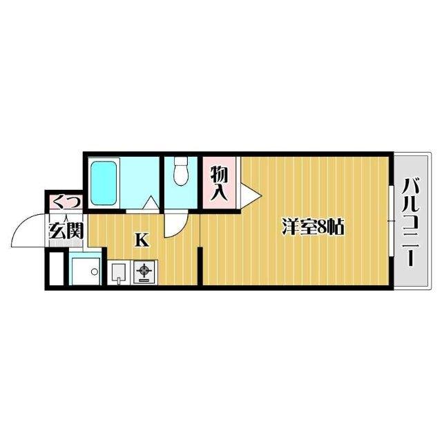 ファースト（407） 間取り図画像