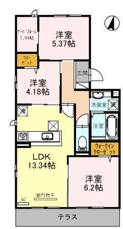  間取り図写真
