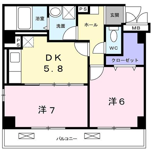 アルディエンテ　Ｙ＆Ｊ（106） 間取り図画像