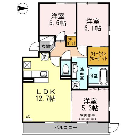  間取り図写真