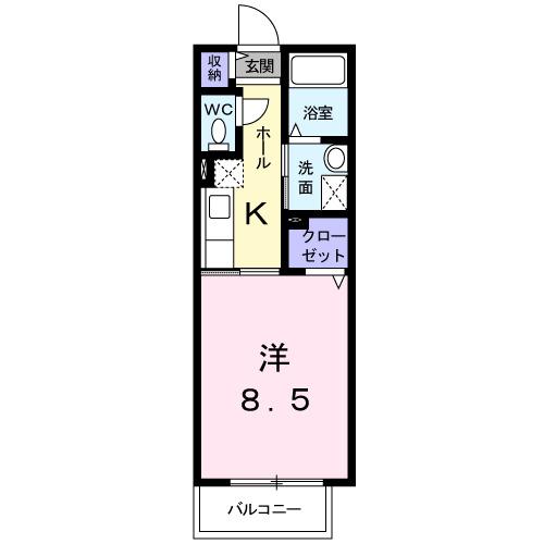 グラン　ベイベリー（203） 間取り図画像