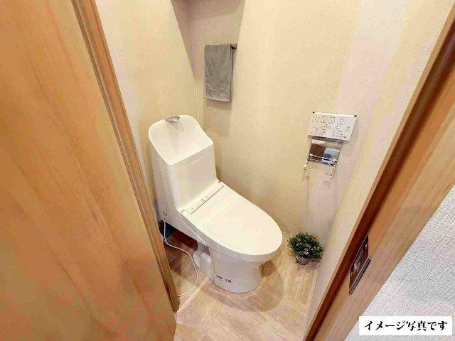 境谷西第二住宅2棟 トイレ