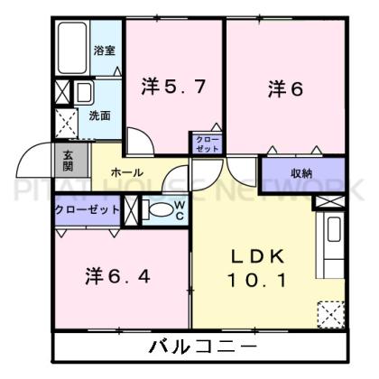  間取り図写真