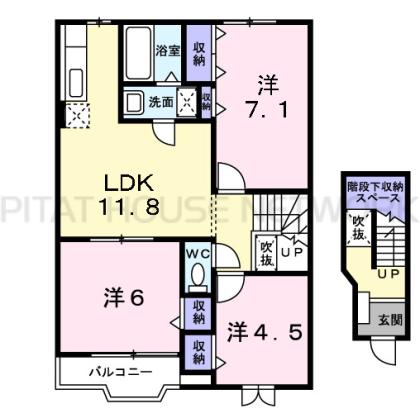  間取り図写真
