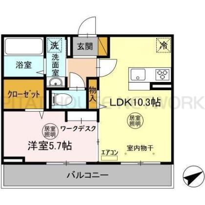  間取り図写真