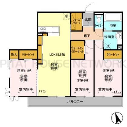 間取り図写真