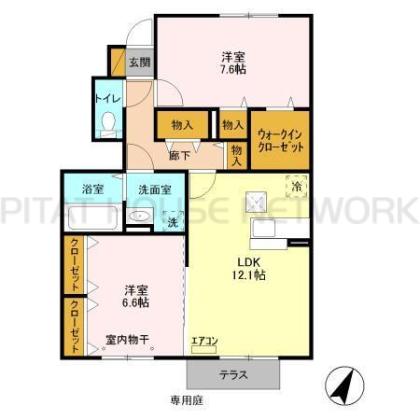  間取り図写真