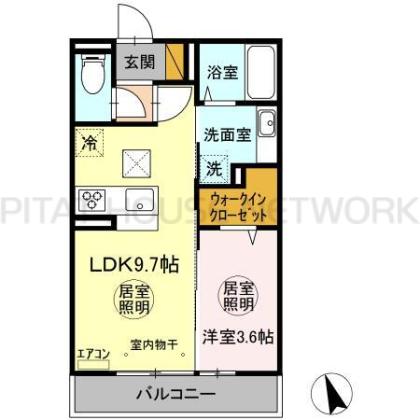  間取り図写真