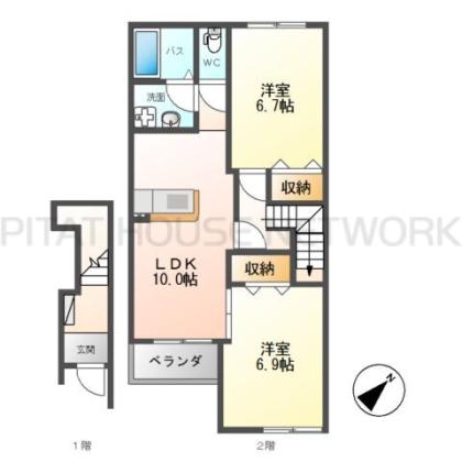  間取り図写真