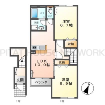  間取り図写真