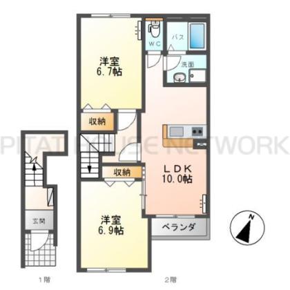  間取り図写真