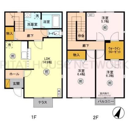  間取り図写真