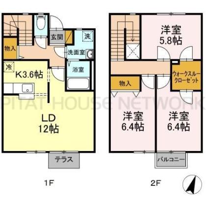  間取り図写真