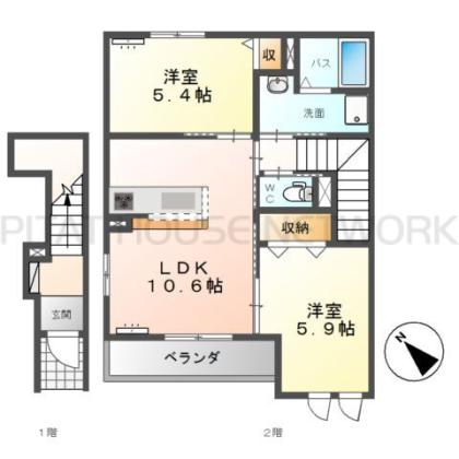 間取り図写真