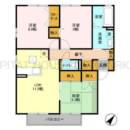  間取り図写真