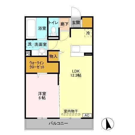 ディアマント　A（306） 間取り図画像