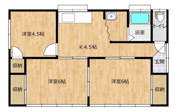 ピース2（A-2） 間取り図画像