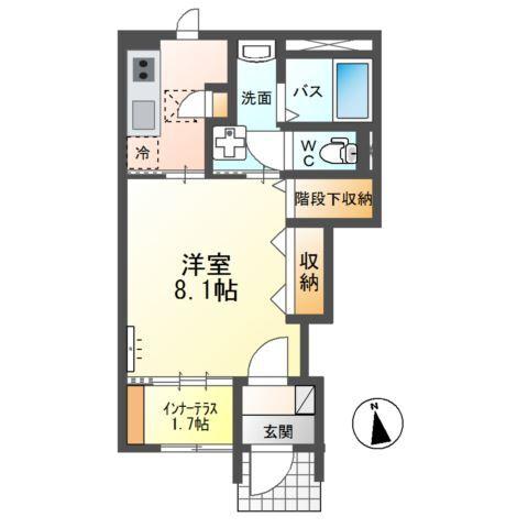 ブランシュ・フルール鹿嶋 間取り図画像