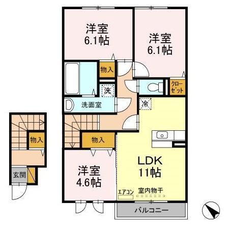  間取り図写真