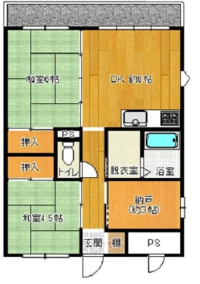  間取り図写真