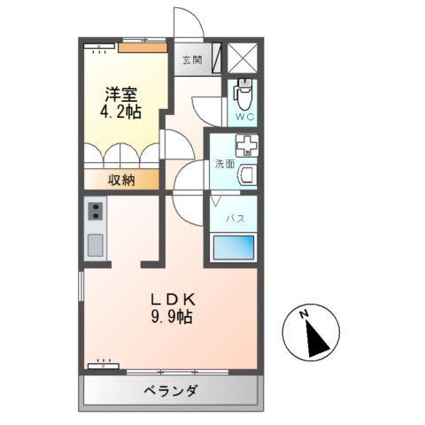 アリュール 間取り図画像