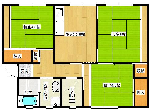  間取り図写真