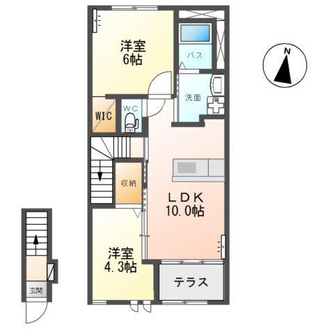 セレーノ 間取り図画像