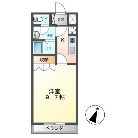 チェリー・ブロッサム 間取り図画像
