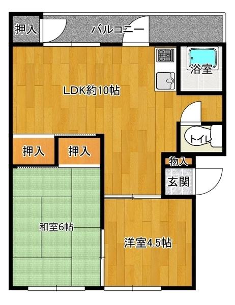  間取り図写真
