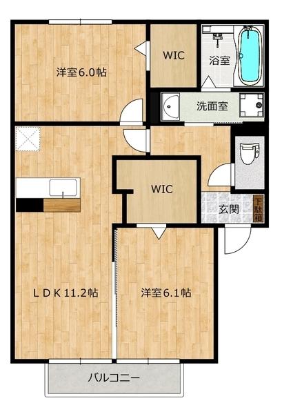  間取り図写真