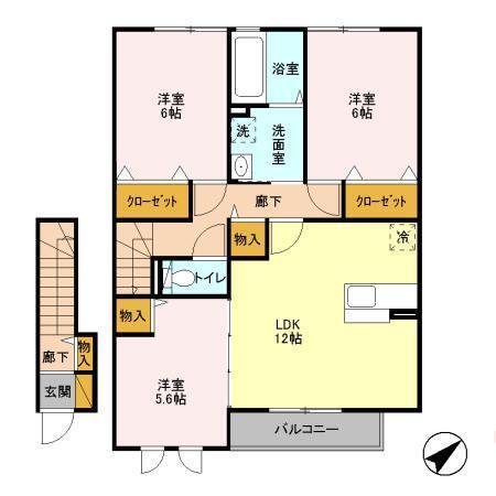 ルミエール　A（202） 間取り図画像