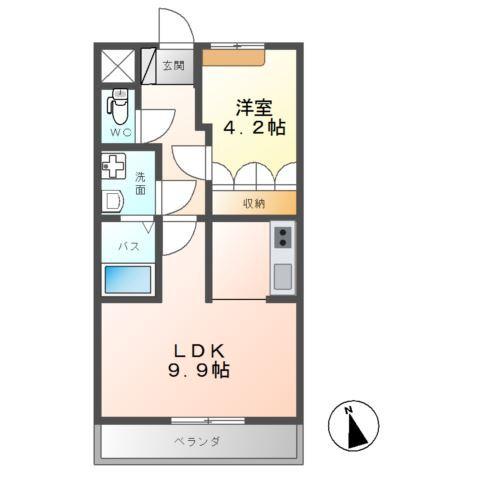 アリュール 間取り図画像